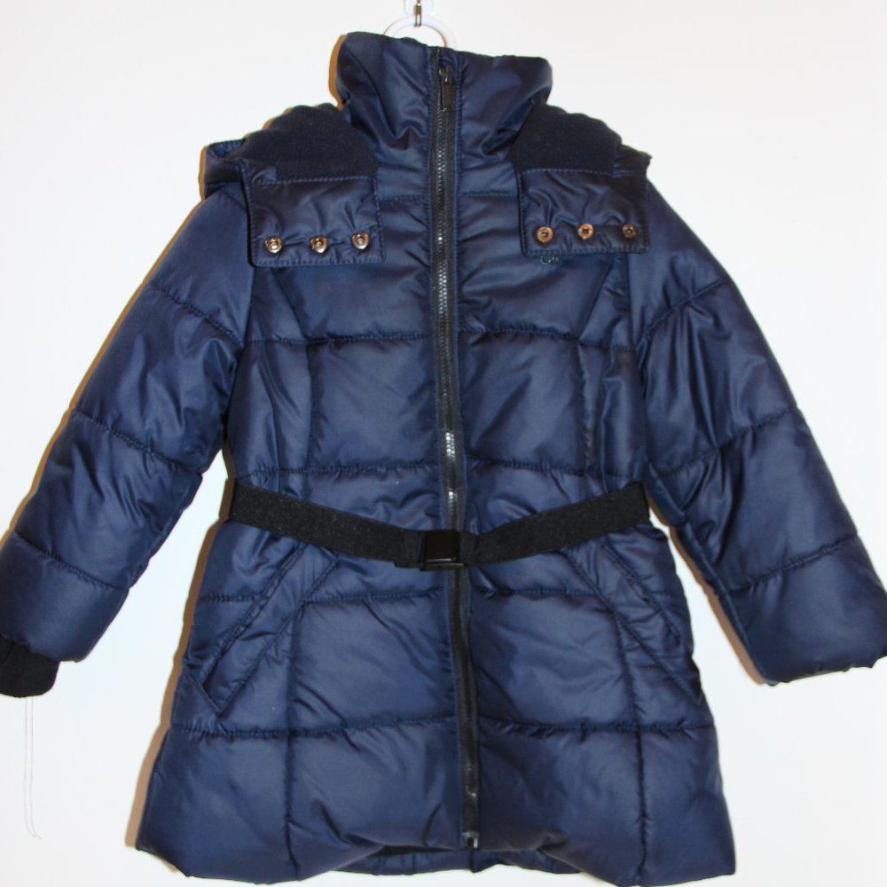 Calvin Klein Navy Girls Parka